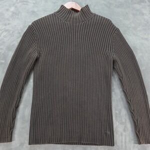 Dkny Heavy Ribbed Fisherman Brown Gorpcore Hiking Outdoor Camping